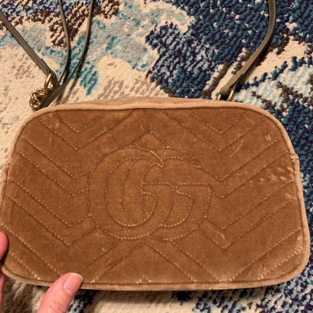 Gucci velvet marmont crossbody - Picture 9 of 13